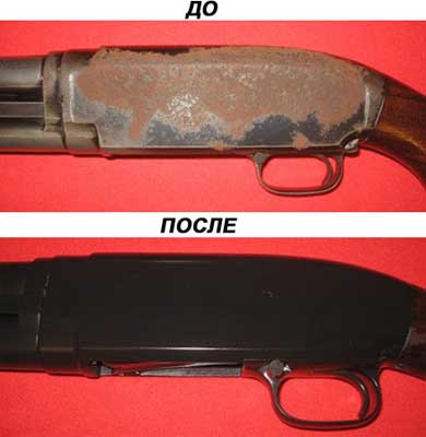 До и после покраски